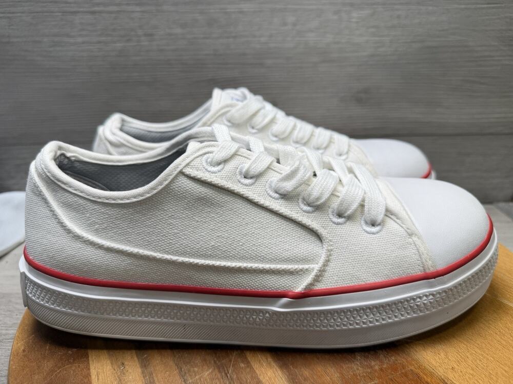 Thorogood Warehouse Won Safety Low Top White Sneakers 2289 Men 8.5 Women 10.5
